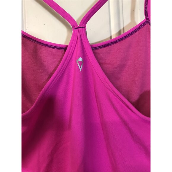 EUC Ivivva By Lululemon Sz 14 Girls Tank Top Strappy Racerback Built In Support - Picture 4 of 5